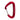 Bravo II Wiregate Carabiner - Red