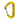 Bravo II Wiregate Carabiner - Yellow