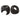 Roof Jugs Holds - Hueco 2 Pack - B, Black