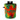 Leaf Print Chalk Bags - Orange