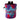 Leaf Print Chalk Bags - Blue
