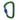 Rig Screw Lock Carabiner - Metolius logo side