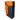 Session II Crash Pad - orange/black, front